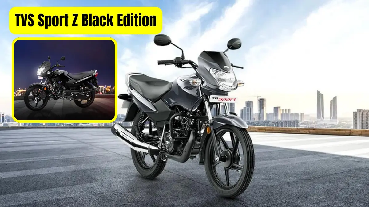 TVS Sport Z Black Edition